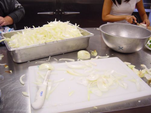 i am cutting onion...crying....